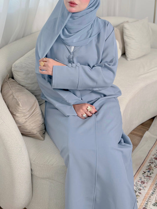55 عبايه بلو دبي