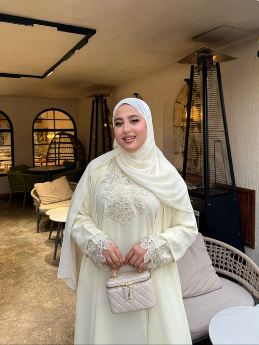 126-عبايه  يلو