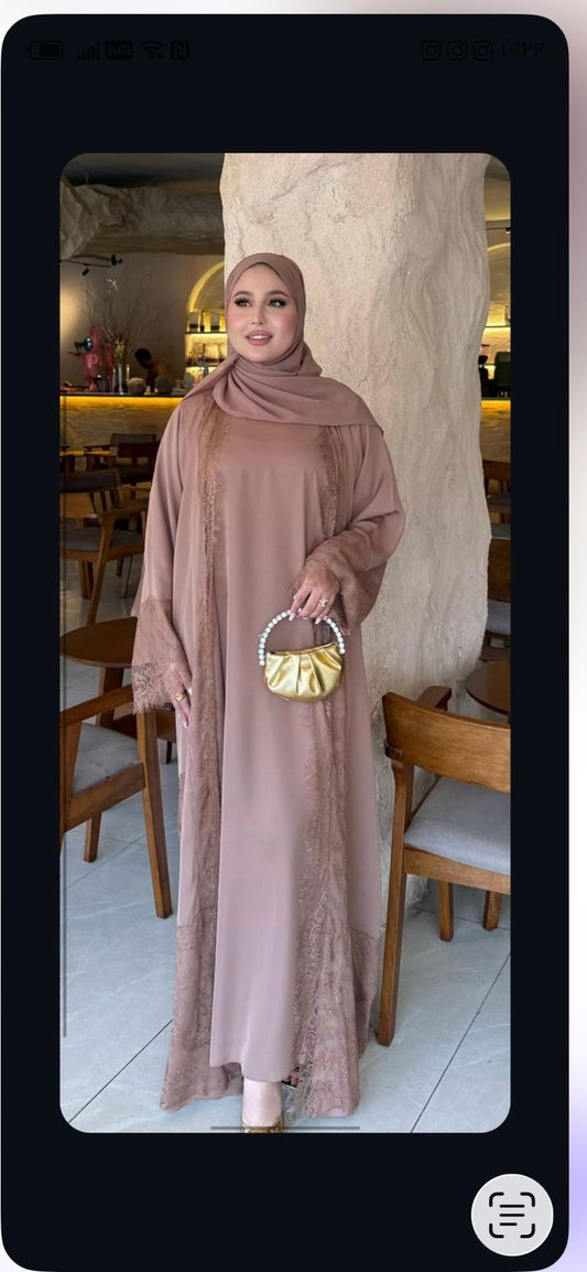 141-عبايه تور بيج