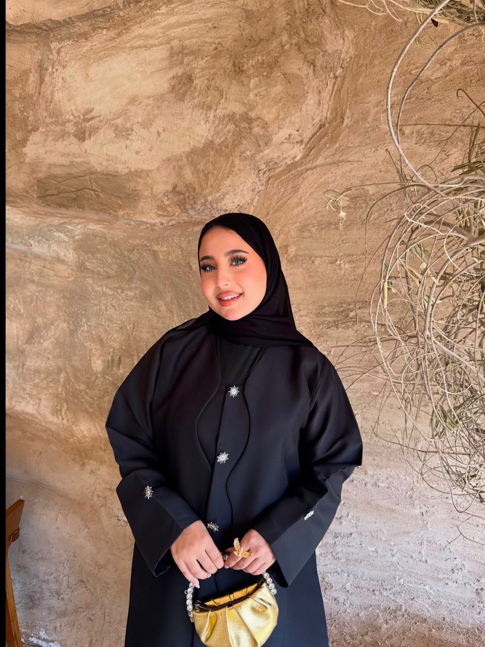 144- عبايه  new black